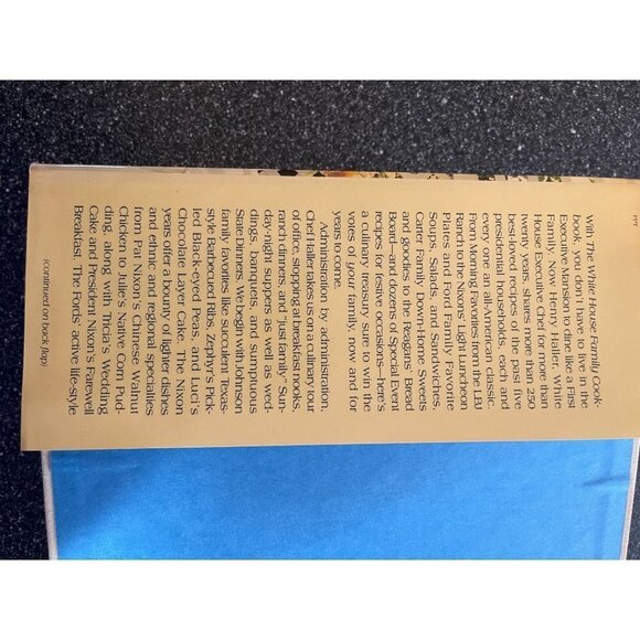 The White House Family Cookbook Haller and Aronson Hardback - Picture 4 of 13